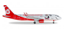 529709 Самолет airberlin Airbus A320 1:500