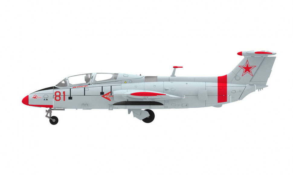 82MLCZ7213 Учебно-тренировочный самолет Аэро L-29 ВВС СССР DELFIN 1:72 82MLCZ7213 Учебно-тренировочный самолет Аэро L-29 ВВС СССР DELFIN 1:72