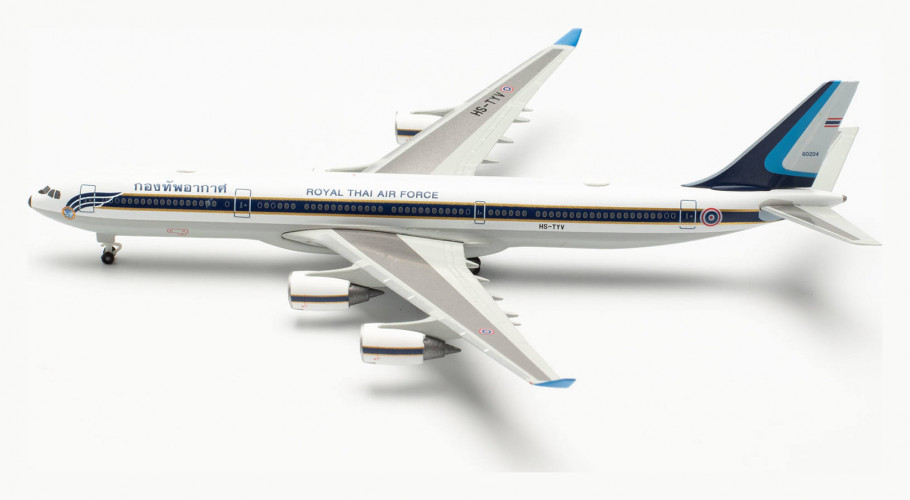 Самолет Аирбас A340-500 Royal Thai Air Force 1:500